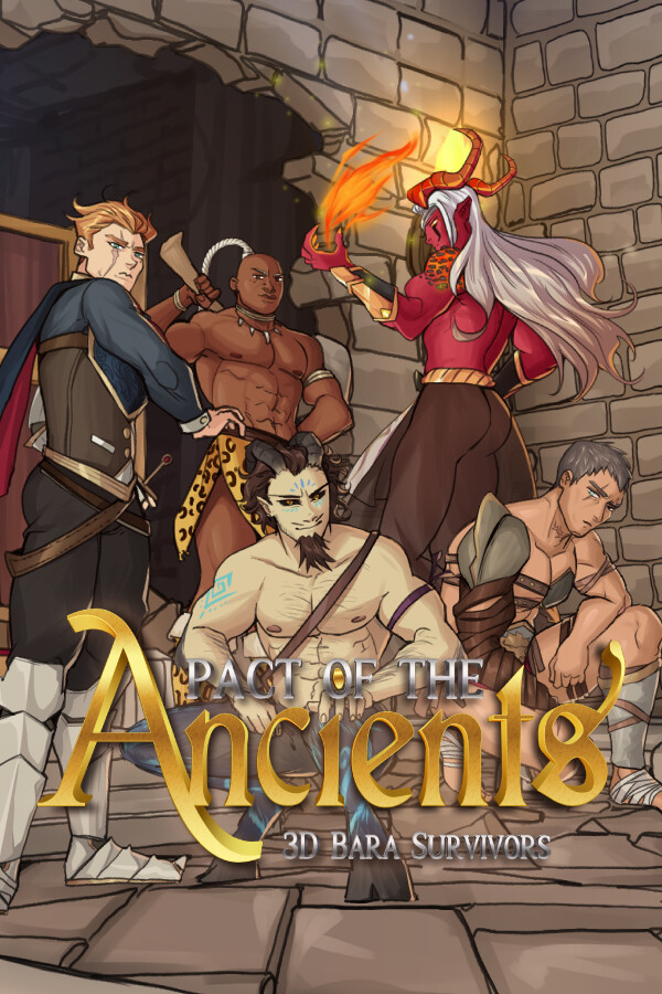 Steam portrait for Pact of the Ancients - 3D Bara Survivors.
