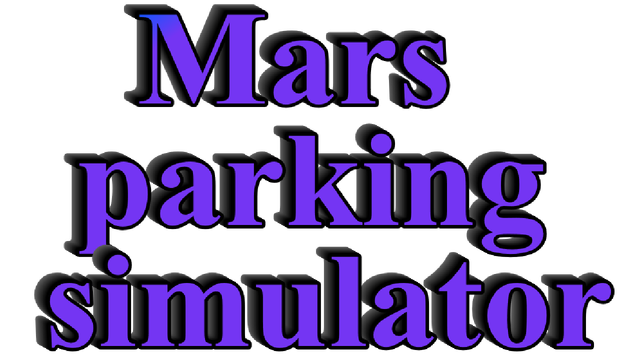 Mars parking simulator Logo