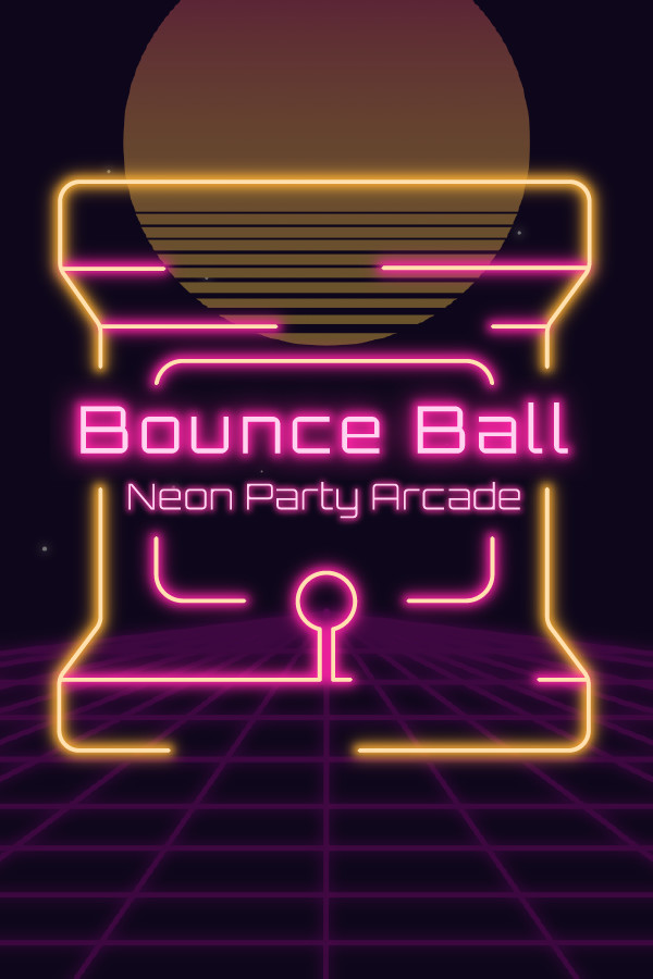 Steam portrait for Bounce Ball: Neon Party Arcade.