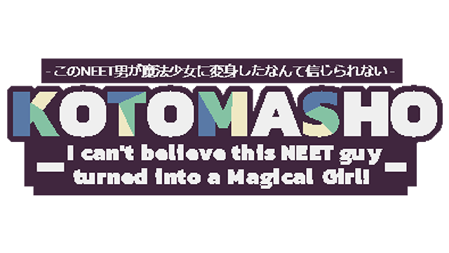 KOTOMASHO: I Can't Believe This NEET Guy Turned Into a Magical Girl! Logo