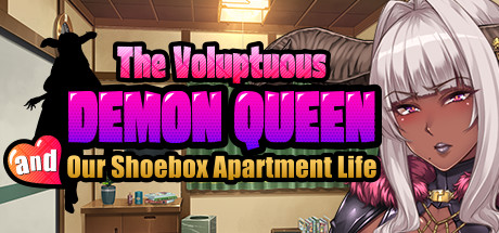 The Voluptuous DEMON QUEEN and our Shoebox Apartment Life cover art