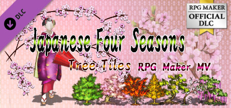 RPG Maker MV - Japanese Four Seasons Tree Tiles cover art