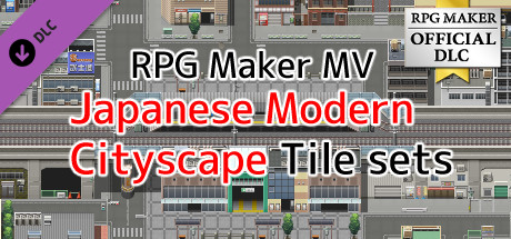 RPG Maker MV - Japanese Modern Cityscape Tileset cover art