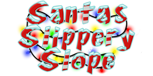 Santa's Slippery Slope (Ski Stunts) Logo