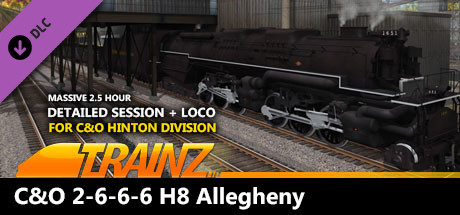 Trainz 2022 DLC - C&O 2-6-6-6 H8 - New River Mining Coal Run cover art