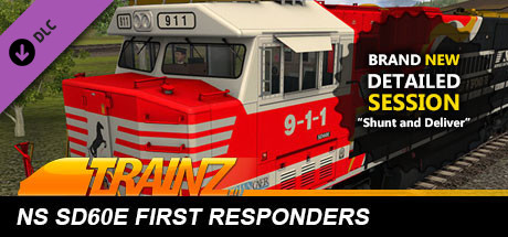 Trainz 2022 DLC - NS SD60E First Responders cover art
