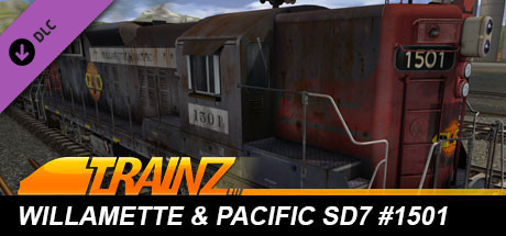 Trainz 2022 DLC - Willamette & Pacific SD7 #1501 cover art