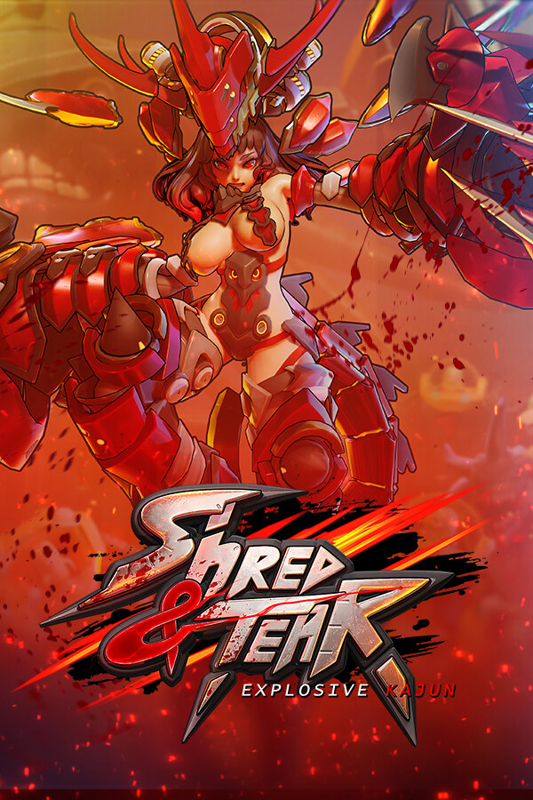 Steam portrait for Shred & Tear: Explosive Kajun.
