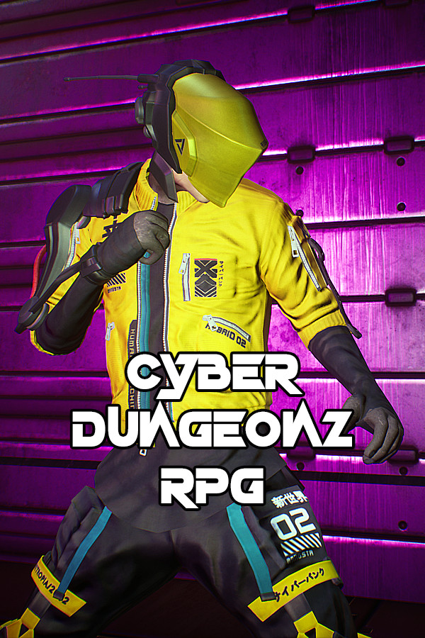 Steam portrait for CYBER DUNGEONZ RPG.