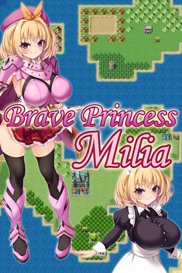 Steam portrait for Brave Princess Milia.