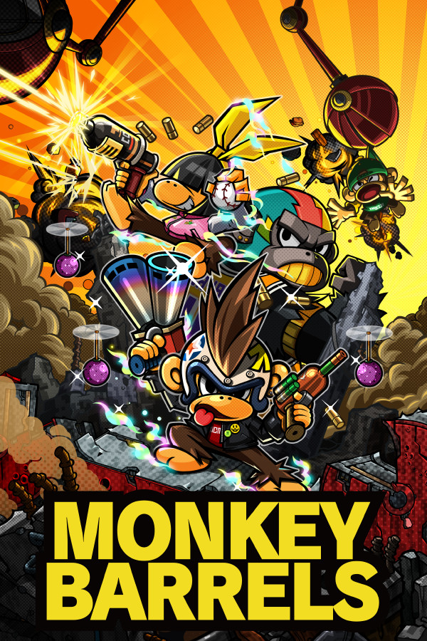 Steam portrait for Monkey Barrels.