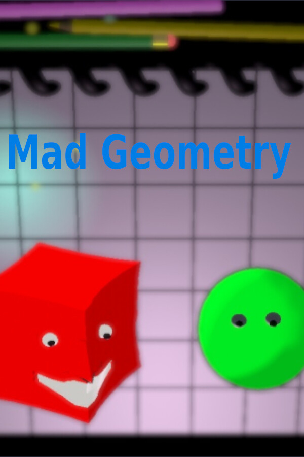 Steam portrait for Mad Geometry.