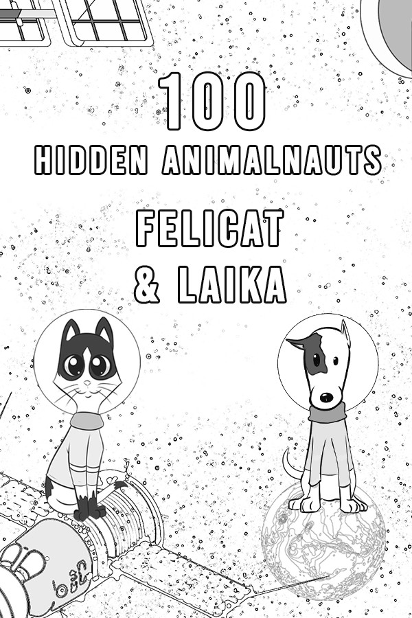 Steam portrait for 100 Hidden Animalnaults - Felicat & Laika.