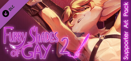 Furry Shades of Gay 2: A Shade Gayer - Supporter Art Pack cover art
