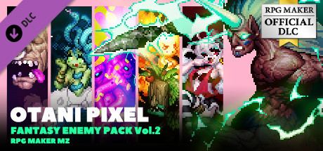 RPG Maker MZ - Otani Pixel Fantasy Enemy Pack Vol.2 cover art