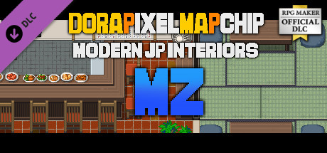 RPG Maker MZ - DorapixelMapChips - Modern JP Interiors cover art
