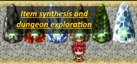 Item synthesis and dungeon exploration cover art