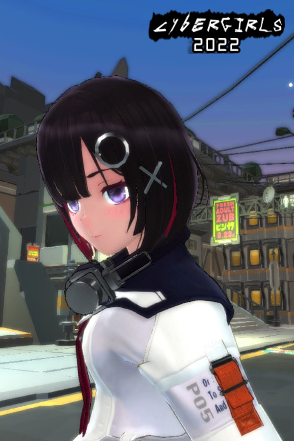 Steam portrait for Cyber Girls 2022.