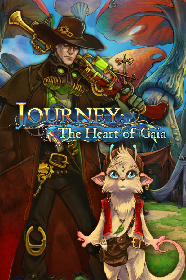 Steam portrait for Journey to the Heart of Gaia.