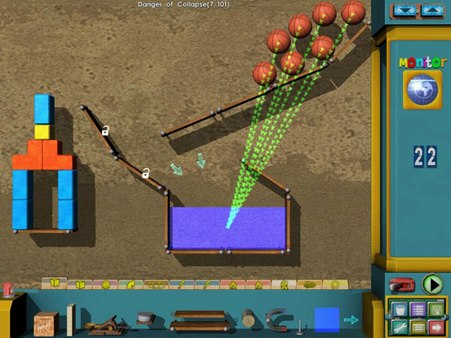 Скриншот из Crazy Machines 1.5 New from the Lab