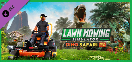 Lawn Mowing Simulator - Dino Safari Pack cover art