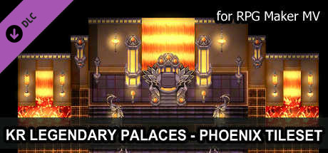 RPG Maker MV - KR Legendary Palaces - Phoenix Tileset cover art
