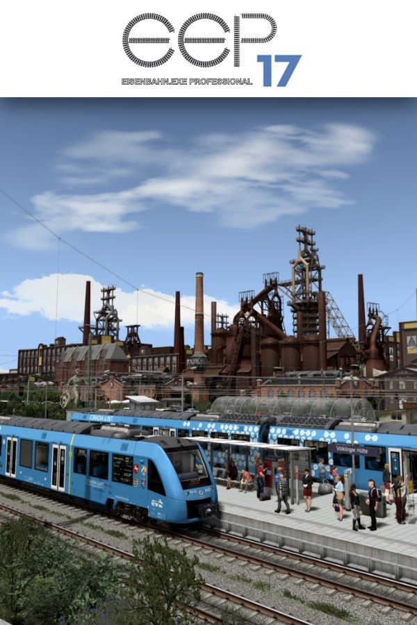 EEP 17 Rail- / Railway Construction and Train Simulation Game for steam