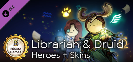 3 Minute Heroes - Librarian & Druid Heroes + Skins cover art