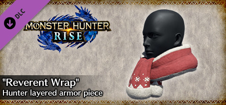 Monster Hunter Rise - "Reverent Wrap" Hunter layered armor piece cover art