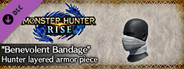 Monster Hunter Rise - "Benevolent Bandage" Hunter layered armor piece