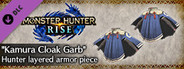 Monster Hunter Rise - "Kamura Cloak Garb" Hunter layered armor piece