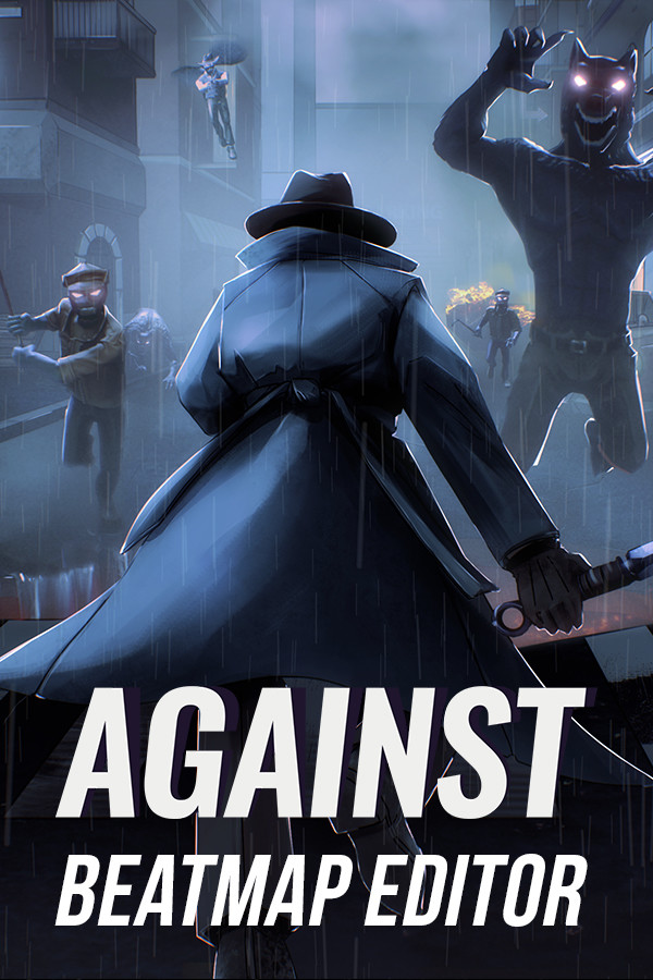 Steam portrait for AGAINST Beatmap Editor.