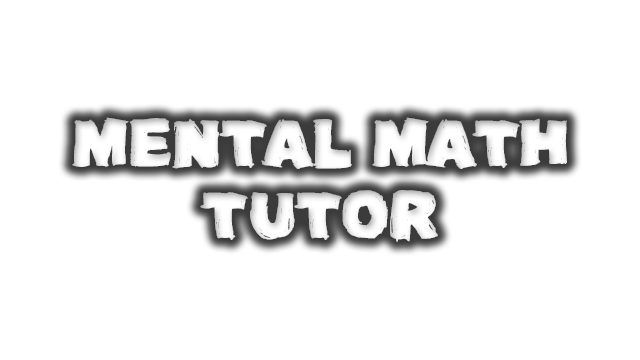 Mental Math Tutor Logo