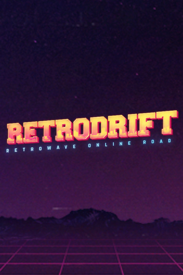 Steam portrait for RetroDrift: Retrowave Online Road.