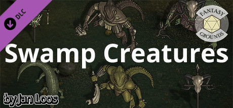 Fantasy Grounds - Jans Token Pack 25 - Swamp Creatures cover art