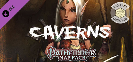 Fantasy Grounds - Pathfinder RPG - GameMastery Map Pack: Caverns cover art