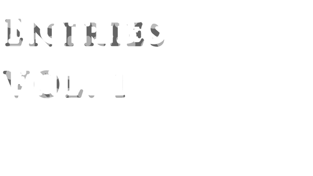 Notebook Entries Vol. 1 Logo