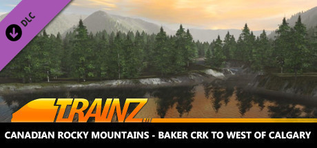 Trainz 2022 DLC - Canadian Rocky Mountains Baker Crk to West of Calgary cover art