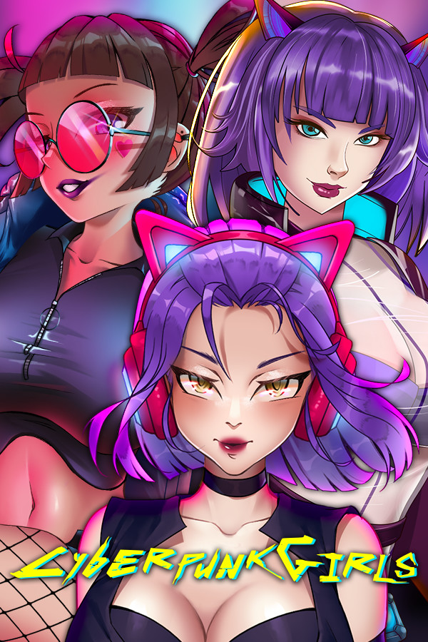 Steam portrait for Cyberpunk Girls.