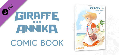 Giraffe and Annika Comic Book cover art