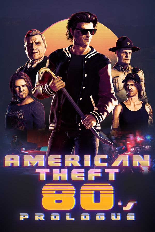 Steam portrait for American Theft 80s: Prologue.