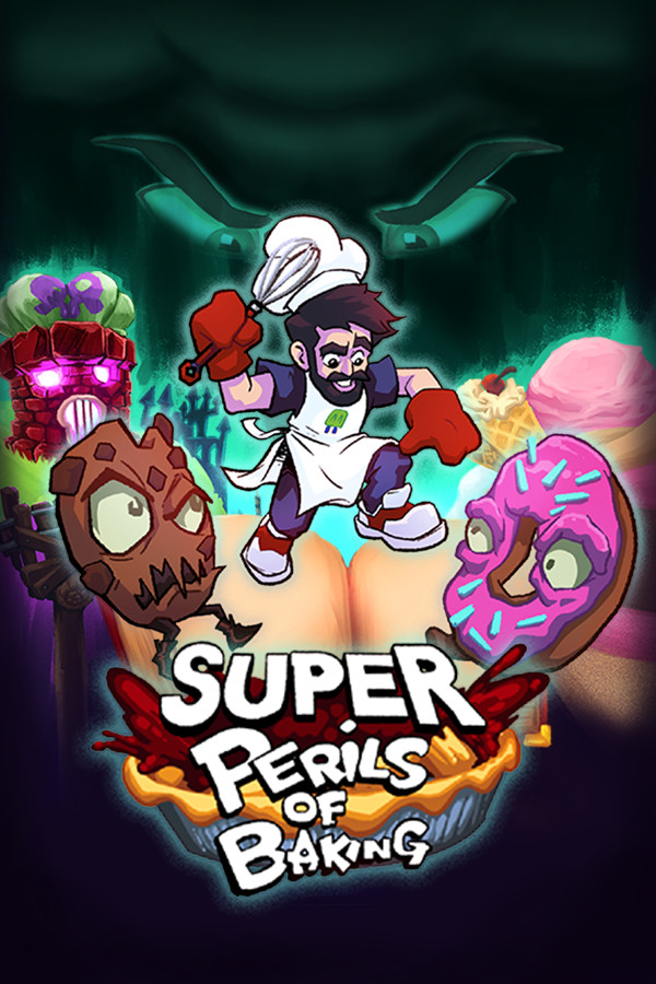Steam portrait for Super Perils of Baking.