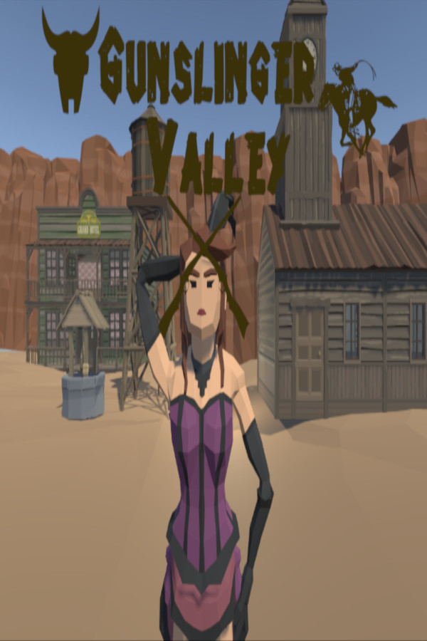 Steam portrait for Gunslinger Valley.