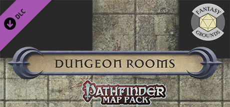 Fantasy Grounds - Pathfinder RPG - GameMastery Map Pack: Dungeon Rooms cover art