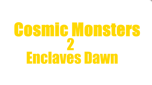 Cosmic Monsters 2 Enclaves Dawn Logo