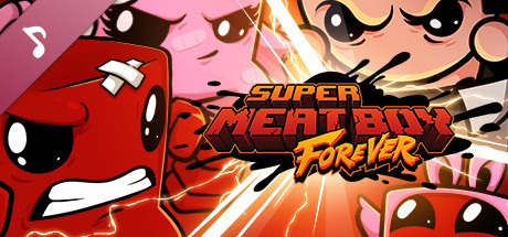 Super Meat Boy Forever Soundtrack cover art