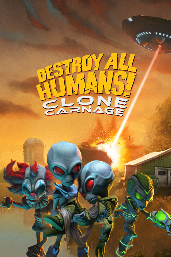 Steam portrait for Destroy All Humans! – Clone Carnage.