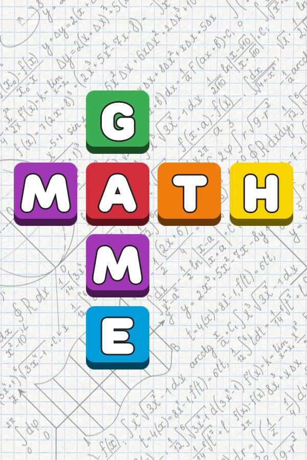 Steam portrait for Math Game.