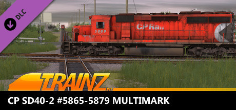 Trainz 2022 DLC - CP SD40-2 #5865-5879 Multimark cover art