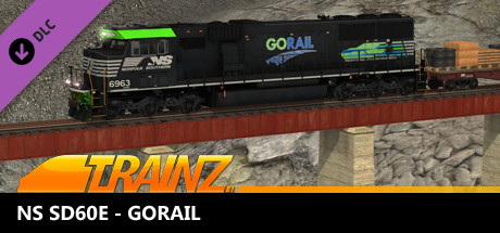 Trainz 2022 DLC - NS SD60E - 6963 GoRail cover art